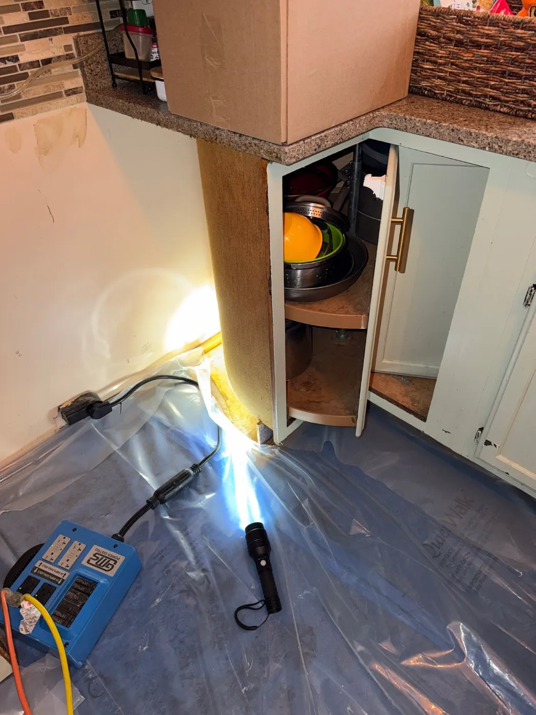 IICRC certified drying setup in Howard County, IN